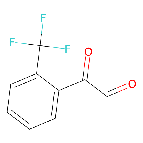 2-Oxo-2-[2-(trifluoromethyl)phenyl]acetaldehyde structure