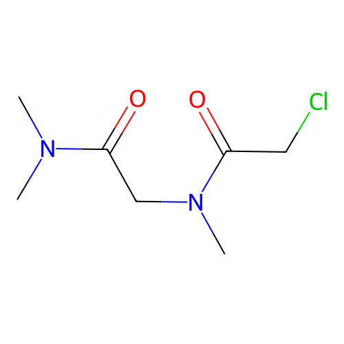 2-Chloro-n-[(dimethylcarbamoyl)methyl]-n-methylacetamide structure