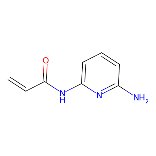 2-Propenamide, N-(6-amino-2-pyridinyl)- structure