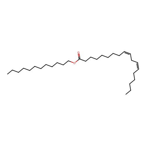 Lauryl linoleate structure