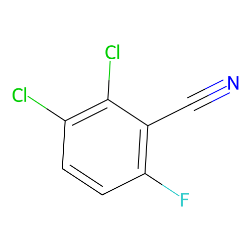 2,3-Dichloro-6-fluorobenzonitrile structure