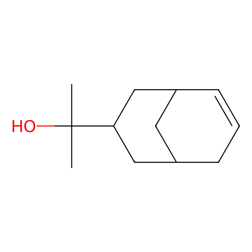 2-Bicyclo[3.3.1]non-6-en-3-ylpropan-2-ol structure