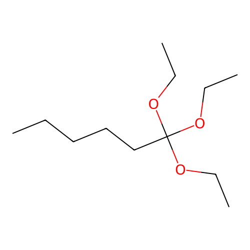 1,1,1-Triethoxyhexane structure