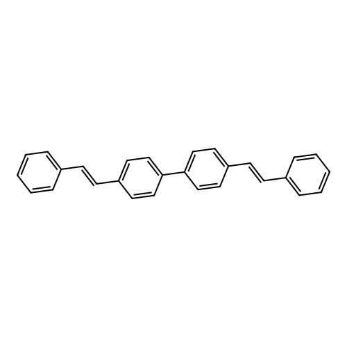 4,4'-Distyrylbiphenyl, (E,E)- structure