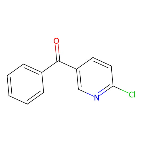 Methanone, (6-chloro-3-pyridinyl)phenyl- structure