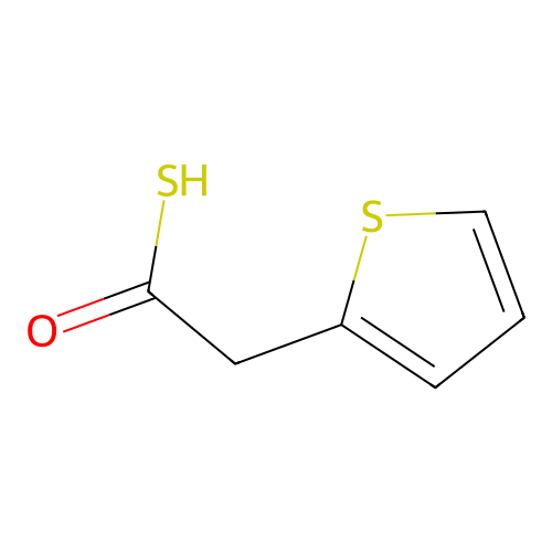 2-(2-thienyl)ethanethioic O-acid structure