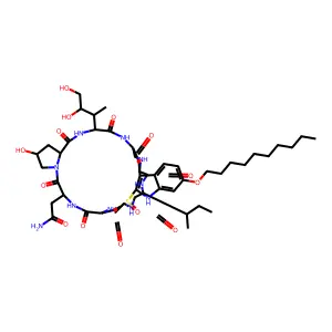 Alpha-amanitin, 4-(6-(decyloxy)-2-mercapto-l-tryptophan)- structure