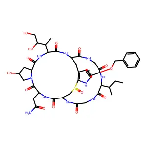 alpha-Amanitin, 4-(2-mercapto-6-(phenylmethoxy)-L-tryptophan)- structure