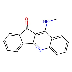 10-Methylamino-11-H-indeno(2-b)quinoline-11-one structure