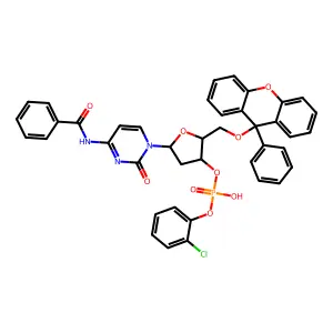 C41H33ClN3O9P structure