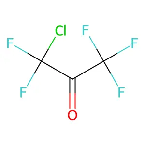 1-Chloro-1,1,3,3,3-pentafluoro-2-propanone structure