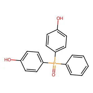 p,p'-(Phenylphosphinylidene)bisphenol structure