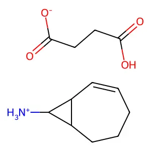 双环(5.1.0)辛-2-烯-8-胺琥珀酸盐 structure