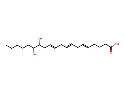 14,15-二羟基二十碳-5,8,11-三烯酸 structure