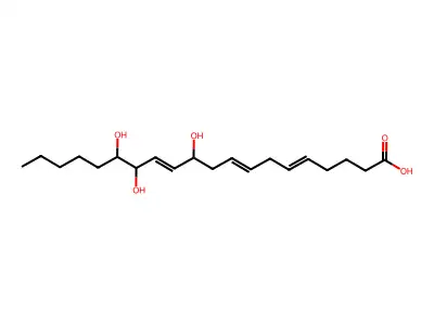 11,14,15-三羟基二十碳-5,8,12-三烯酸 structure