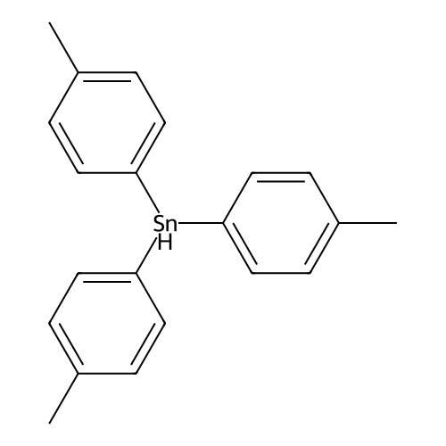 tris(4-methylphenyl)stannane structure