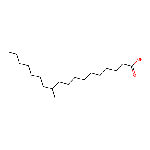 11-Methyl-octadecanoic acid structure