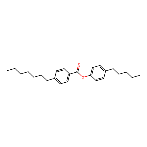 4-Pentylphenyl 4-heptylbenzoate structure