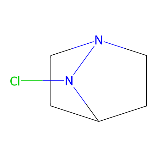 7-Chloro-1,7-diazabicyclo[2.2.1]heptane structure