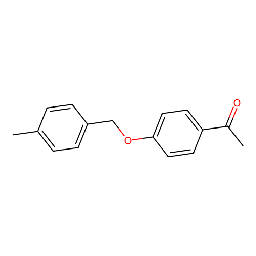 1-[4-[(4-Methylphenyl)methoxy]phenyl]ethanone structure