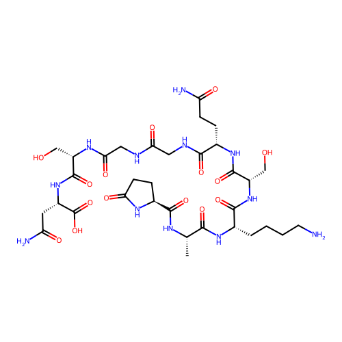 Nonathymulin structure
