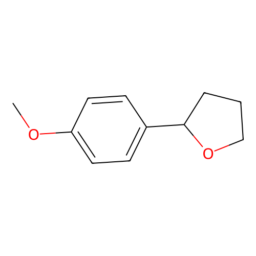 2-(4-Methoxyphenyl)-tetrahydrofuran structure
