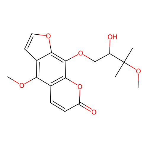tert-OMe-byakangelicin structure