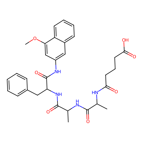 Glut-AAF-MNA structure