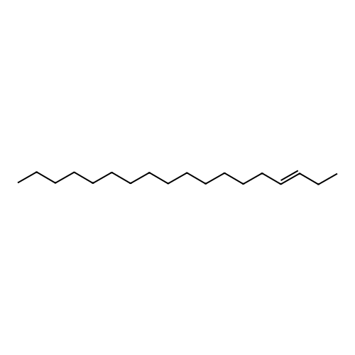 Octadec-3-ene structure