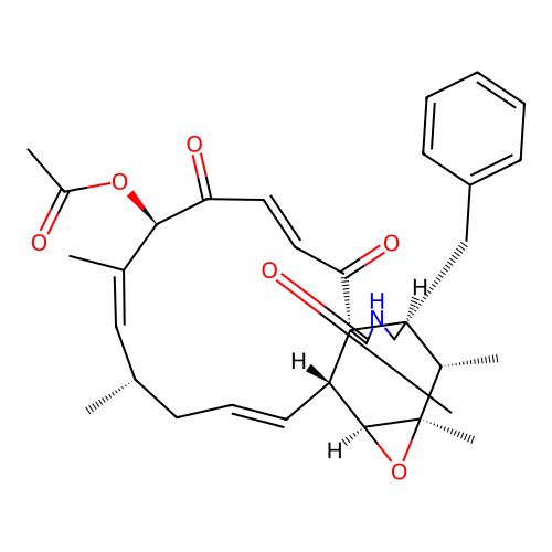 Cytochalasin K structure