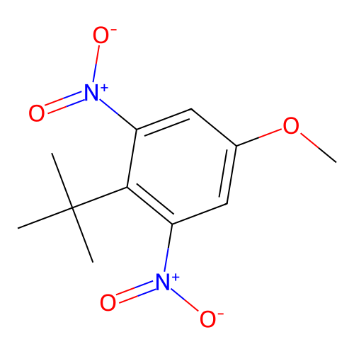 Benzene, 2-(1,1-dimethylethyl)-5-methoxy-1,3-dinitro- structure