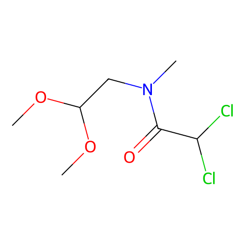 Acetamide, 2,2-dichloro-N-(2,2-dimethoxyethyl)-N-methyl- structure