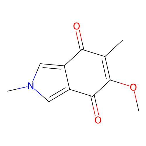 5-Methoxy-2,6-dimethylisoindole-4,7-dione structure