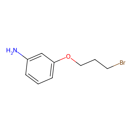 3-(3-Bromopropoxy)-aniline structure