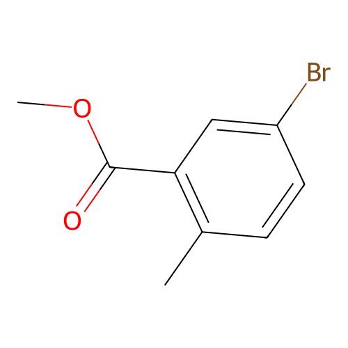 Methyl 5-bromo-2-methylbenzoate structure