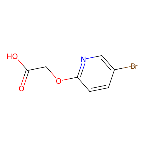 2-[(5-Bromopyridin-2-yl)oxy]acetic acid structure