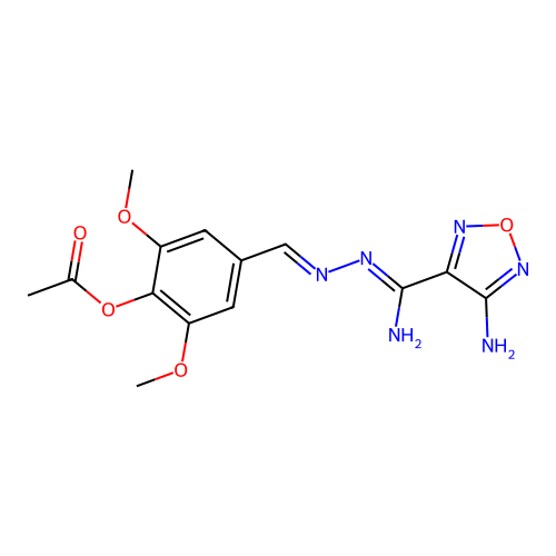 C14H16N6O5 structure