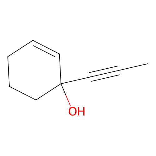2-Cyclohexen-1-OL, 1-(1-propynyl)- structure