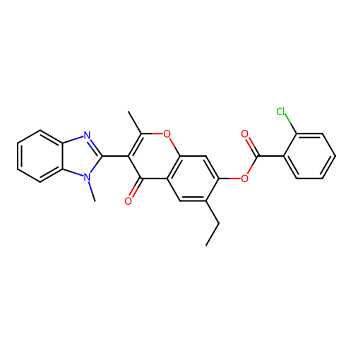 C27H21ClN2O4 structure