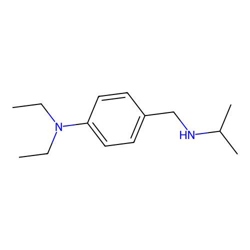 N,N-Diethyl-4-{[(propan-2-yl)amino]methyl}aniline structure