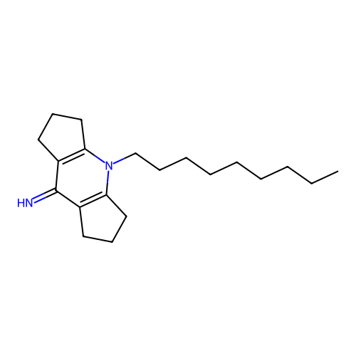 4-nonyl-2,3,4,5,6,7-hexahydrodicyclopenta[b,e]pyridin-8(1H)-imine structure
