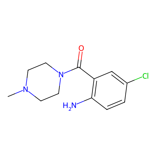 4-Chloro-2-[(4-methyl-1-piperazinyl)carbonyl]phenylamine structure