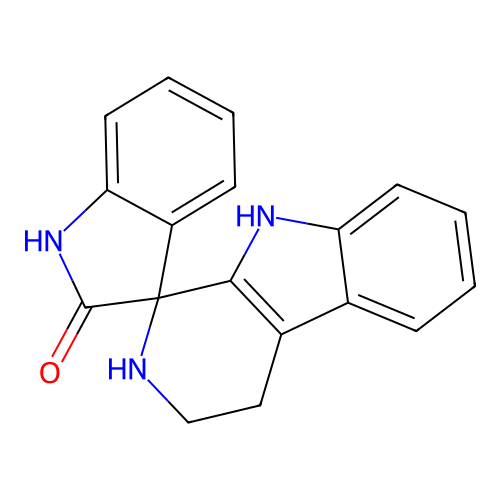 2',3',4',9'-Tetrahydrospiro[indoline-3,1'-pyrido[3,4-b]indol]-2-one structure