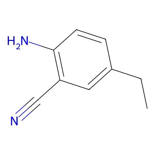 2-Amino-5-ethylbenzonitrile structure