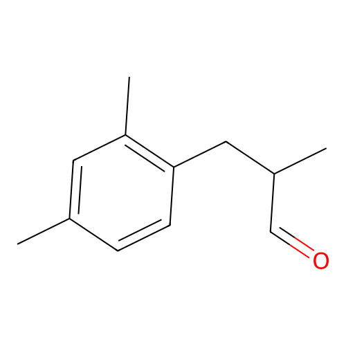 3-(2,4-Dimethylphenyl)-2-methylpropanal structure