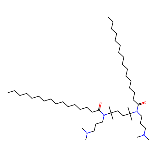 N-[3-(dimethylamino)propyl]-N-[5-[3-(dimethylamino)propyl-he structure