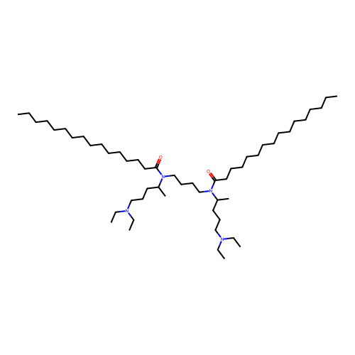 N-[5-(diethylamino)pentan-2-yl]-N-[4-[5-(diethylamino)pentan structure