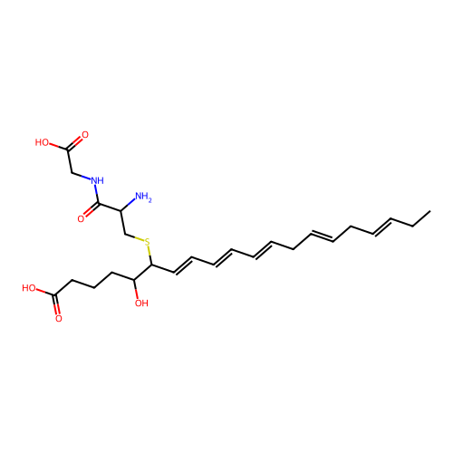 LEUKOTRIENE D5 structure