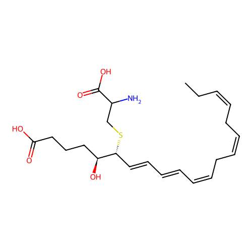 Leukotriene E5 structure