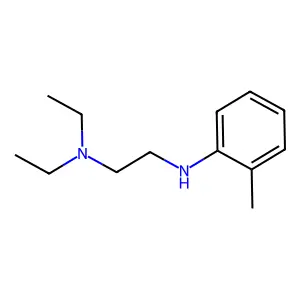 N1,N1-Diethyl-N2-(2-methylphenyl)-1,2-ethanediamine structure